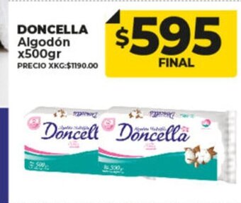 Supermayorista Vital Doncella Algadón x 500gr. oferta