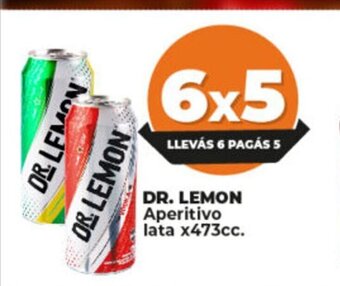 Supermayorista Vital Dr. Lemon Aperitivo lata x 473cc oferta