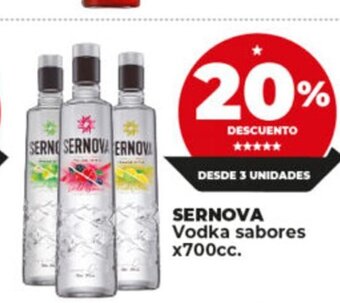 Supermayorista Vital Sernova Vodka sabores x 700cc. oferta
