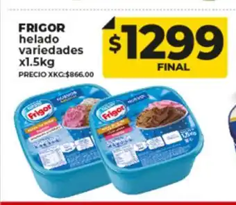 Supermayorista Vital Frigor Helado variedades x 1.5 kg. oferta