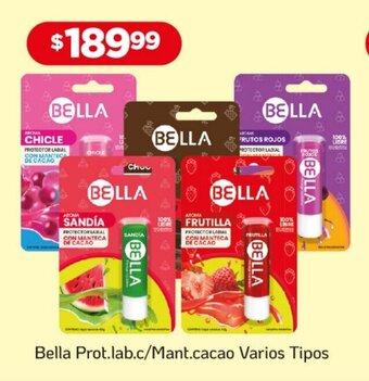 Medamax Bella Prot.Lab.C/Mant. Cacao Varios Tipos oferta
