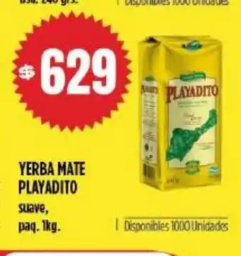 Supermercados Vea Yerba Mate Playadito oferta