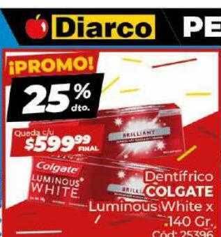 Diarco Dentífrico colgate oferta
