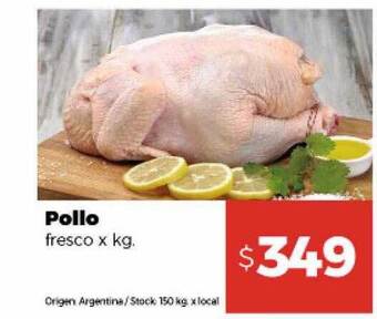 Disco Pollo fresco oferta