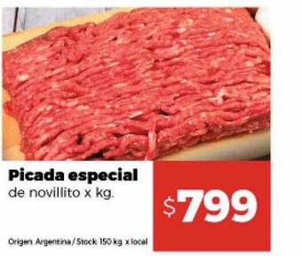 Disco Picada especial de novillito oferta