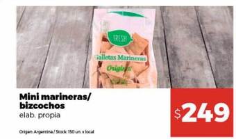 Disco Mini marineras bizcochos oferta