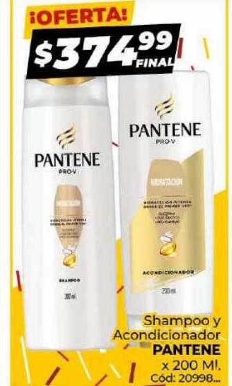 Diarco Shampoo y acondicionador pantene oferta