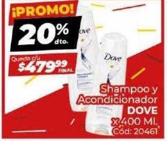 Diarco Shampoo y acondicionador dove oferta