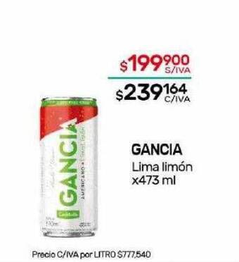 Nini Mayorista Gancia lima limón oferta