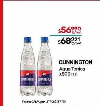 Nini Mayorista Cunnington agua tonica oferta