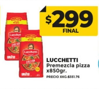 Supermayorista Vital Lucchetti Premezcla Pizza x 850gr oferta