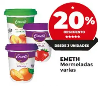 Supermayorista Vital Emeth Mermeladas Varias oferta