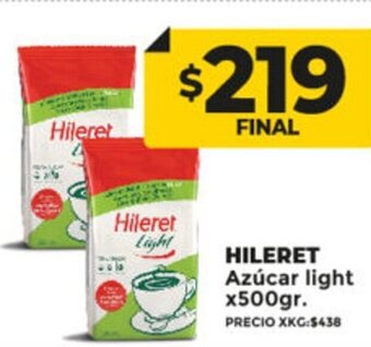 Supermayorista Vital Hileret Azúcar Light x 500gr oferta
