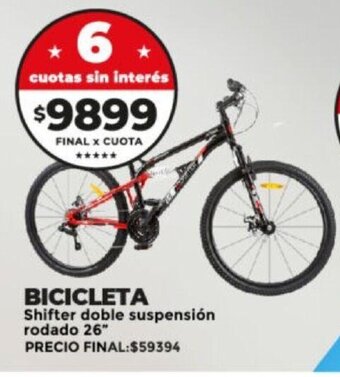 Supermayorista Vital Bicicleta oferta