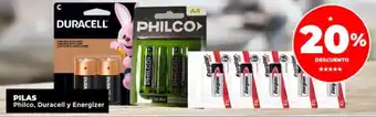 Supermayorista Vital Pilas Philco, Duracell y Energizer oferta