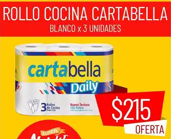 Super Nataly Rollo Cocina Cartabella oferta