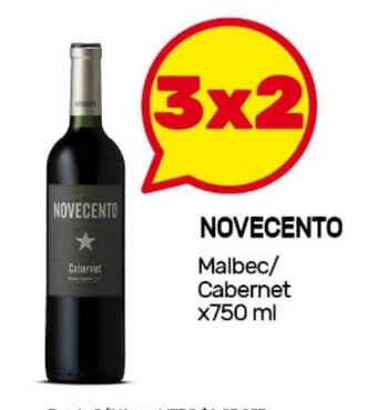 Nini Mayorista Novecento Malbec/Cabernet x 750ml oferta