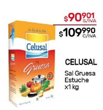 Nini Mayorista Celusal Sal Gruesa Estuche x 1kg oferta