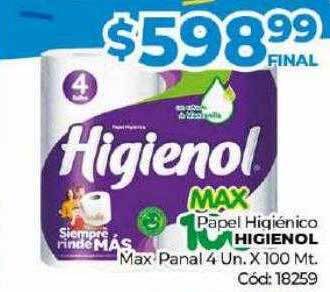 Diarco Papel higiénico higienol oferta