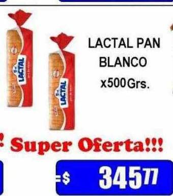 Dulcenter Lactal pan blanco oferta