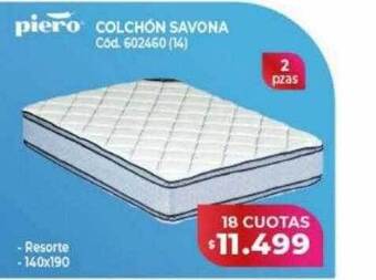 Naldo Lombardi Colchón savona piero oferta