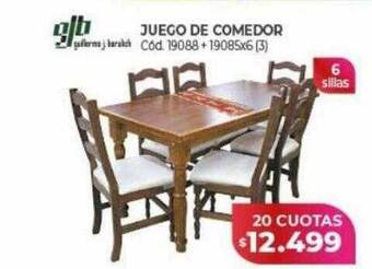 Naldo Lombardi Juego de comedor gjb oferta
