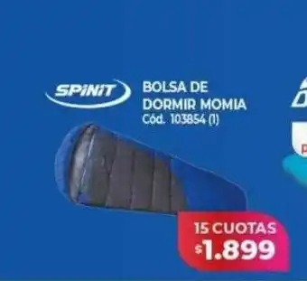 Naldo Lombardi Bolsa de dormir momia spinit oferta
