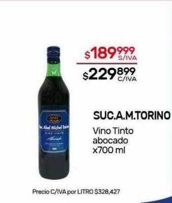 Nini Mayorista Suc.a.m.torino vino tinto abocado oferta