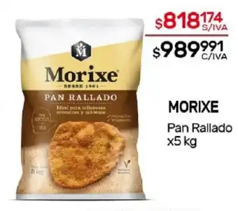 Nini Mayorista Morixe Pan Rallado x 5kg oferta