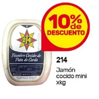 Nini Mayorista 214 Jamón Cocido Mini x kg oferta