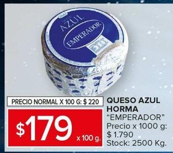 Carrefour Maxi Queso azul emperador x 100g oferta