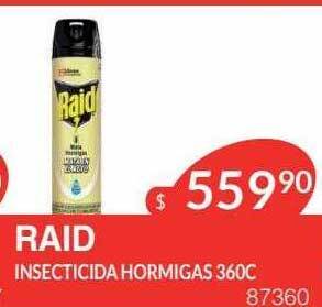Masivos Raid insecticida hormigas 360c oferta
