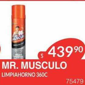 Masivos Mr musculo limpiahorno oferta
