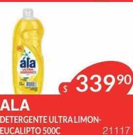 Masivos Ala detergente ultra limon-eucalipto oferta