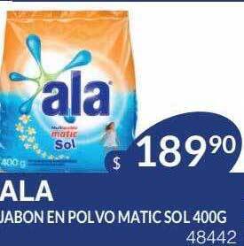 Masivos Ala jabon en polvo matic sol oferta