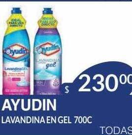 Masivos Ayudin lavandina en gel oferta