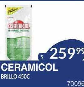 Masivos Ceramicol brillo oferta