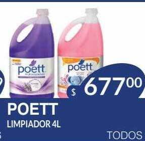 Masivos Poett limpiador oferta