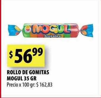 Punto Mayorista Rollo de gomitas mogul oferta