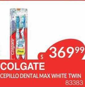 Masivos Colgate cepillo dental max white twin oferta