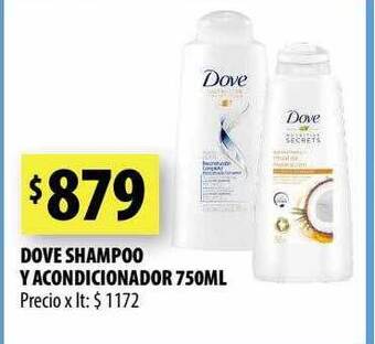 Punto Mayorista Dove shampoo y acondicionador oferta