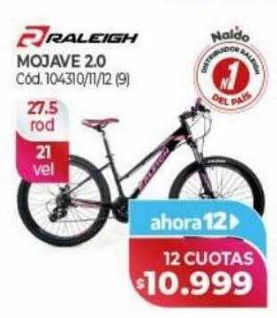 Naldo Lombardi Raleigh mojave 2.0 oferta