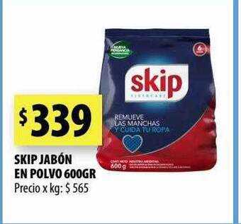 Punto Mayorista Skip jabón en polvo oferta