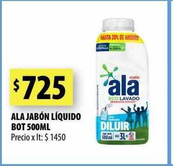 Punto Mayorista Ala jabón liquido bot oferta