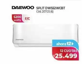 Naldo Lombardi Daewoo split dws52wcbt oferta