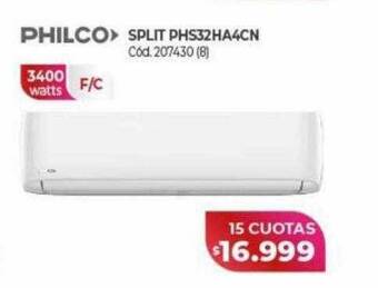 Naldo Lombardi Philco split phs32ha4cn oferta