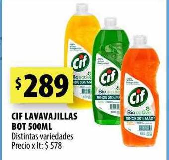 Punto Mayorista Cif lavavajillas bot oferta