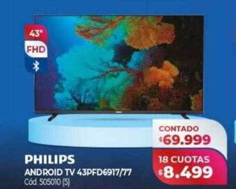 Naldo Lombardi Philips android tv 43pfd6917 77 oferta
