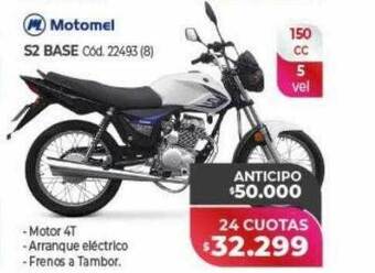 Naldo Lombardi Motomel s2 base oferta