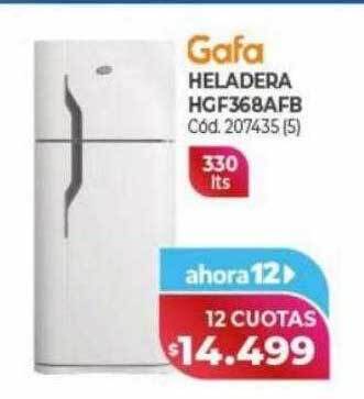 Naldo Lombardi Gafa heladera hgf368afb oferta